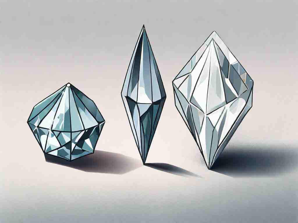 What are navette diamonds, and how do they resemble marquise shapes?