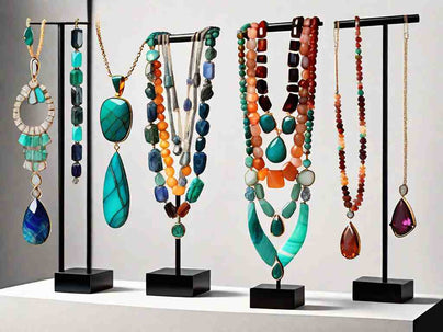 Gemstone Necklaces: Making a Statement with Color