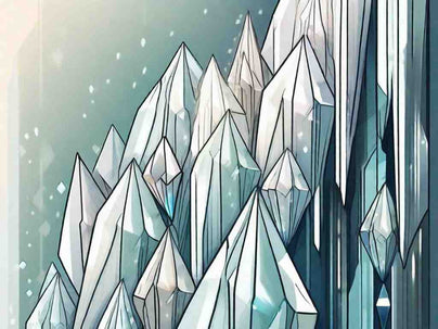 Can diamonds showcase waterfall designs with cascading brilliance?