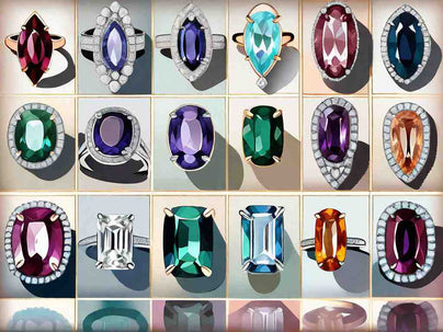 Gemstone Engagement Rings: Unique and Timeless Choices