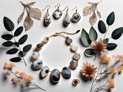 Dendritic Agate Jewelry: Natural Gemstone Art