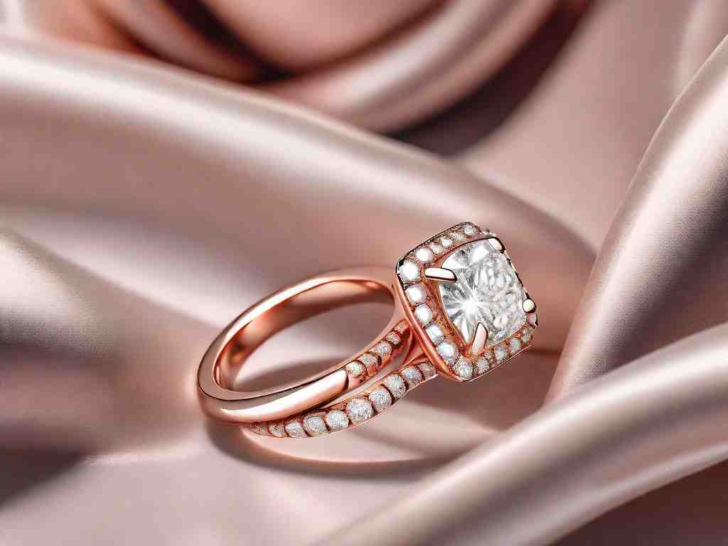 The Allure of Rose Gold Engagement Rings with Diamonds