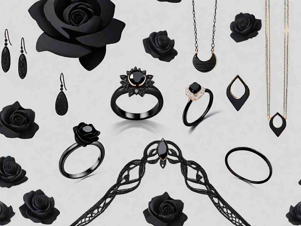 Black Wedding Jewelry: Edgy Elegance for Modern Brides