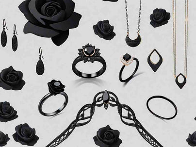 Black Wedding Jewelry: Edgy Elegance for Modern Brides