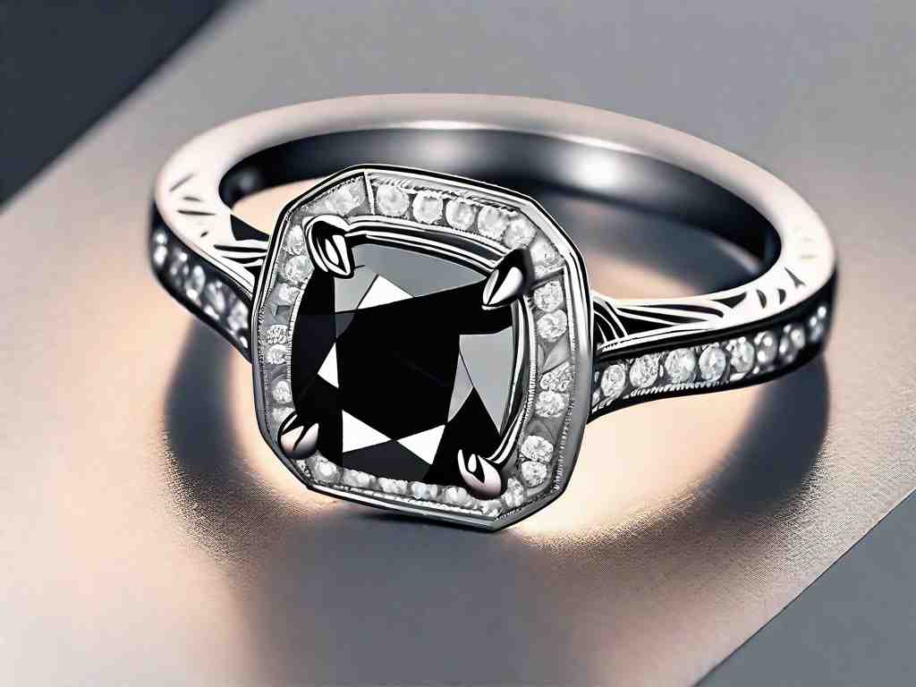 The Appeal of Black Diamond Engagement Rings: Bold and Beautiful