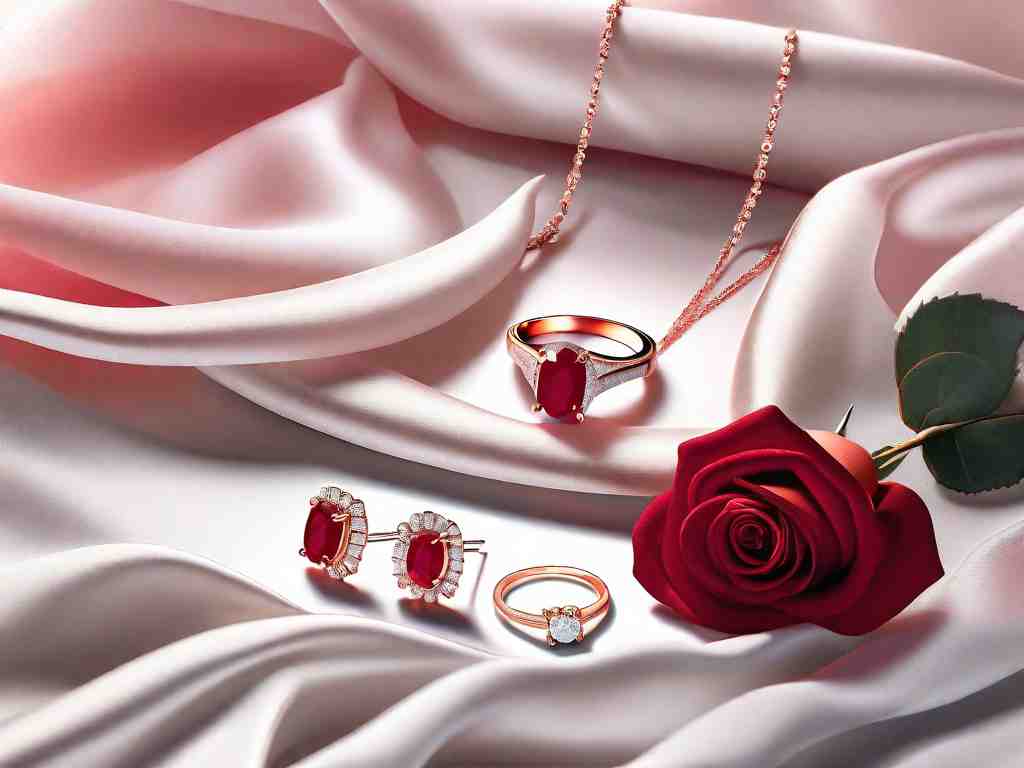 Ruby Wedding Jewelry: Red Radiance for Brides
