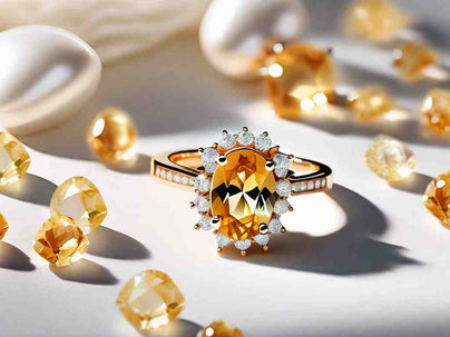 Citrine Wedding Jewelry: Sunny Elegance for Brides