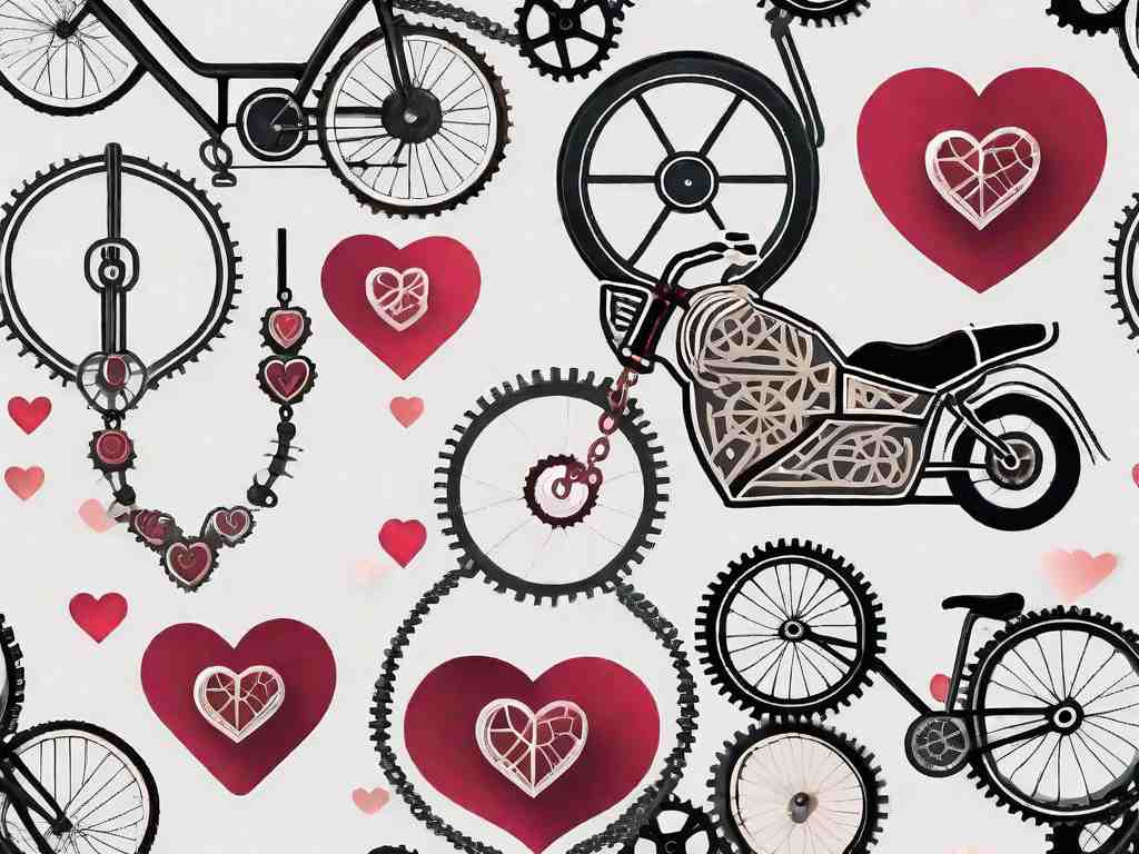 Valentine's Day Jewelry for Cyclists: Bike-Themed Bling