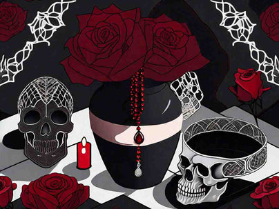 Choosing Gothic Romance Anniversary Jewelry: Dark and Dramatic Gifts