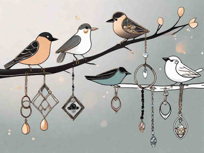 Anniversary Jewelry for Birdwatching Enthusiasts: Feathered Friends