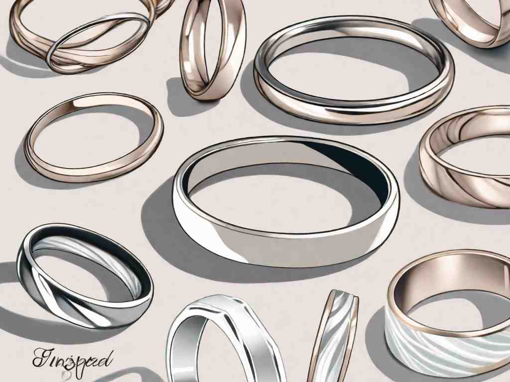 Inspereza's Minimalist Wedding Bands: Subtle Symbols of Love