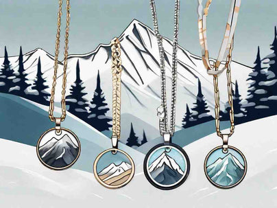 Anniversary Jewelry for Skiers: Snowy Statements