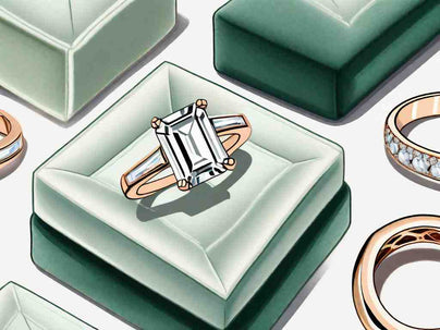 Finding the Perfect Wedding Band for an Emerald Cut Engagement Ring