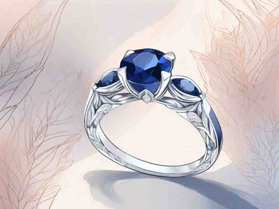 The Perfect Engagement Ring: A Sapphire Gem
