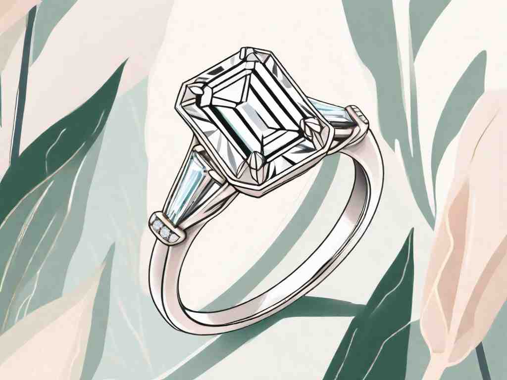 Finding the Best Wedding Band for Your Emerald Cut Engagement Ring