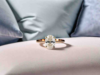 The Beauty of a 3 Carat Oval Diamond Ring