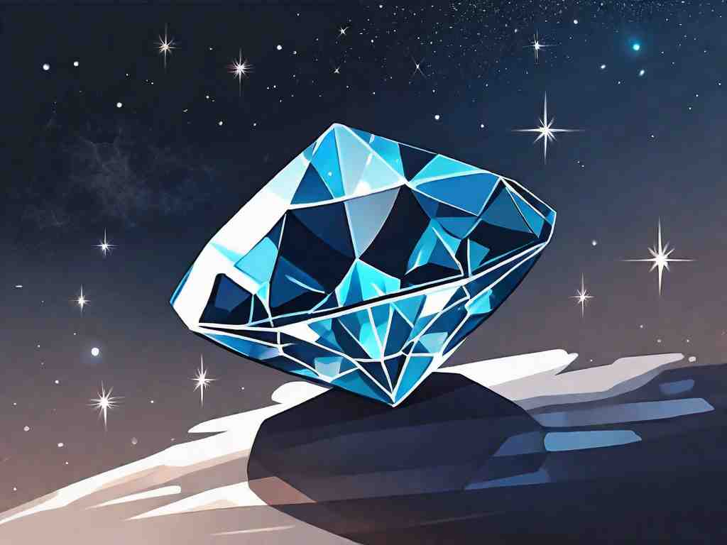 The Beauty of Blue Moissanite: A Guide to Its Unique Properties