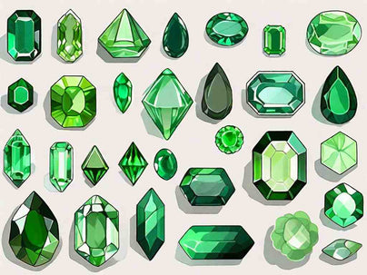A Comprehensive Chart of Green Gemstones