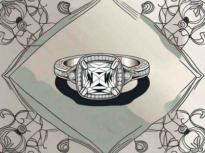 Elegant Cushion Cut Engagement Rings with a Unique Twist