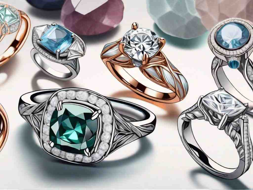 Intricate Engagement Bands