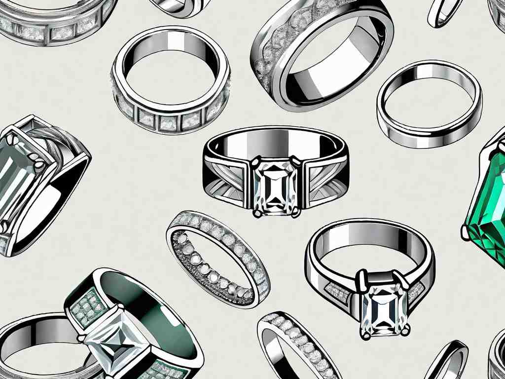 Top Wedding Bands to Complement Your Emerald Cut Engagement Ring