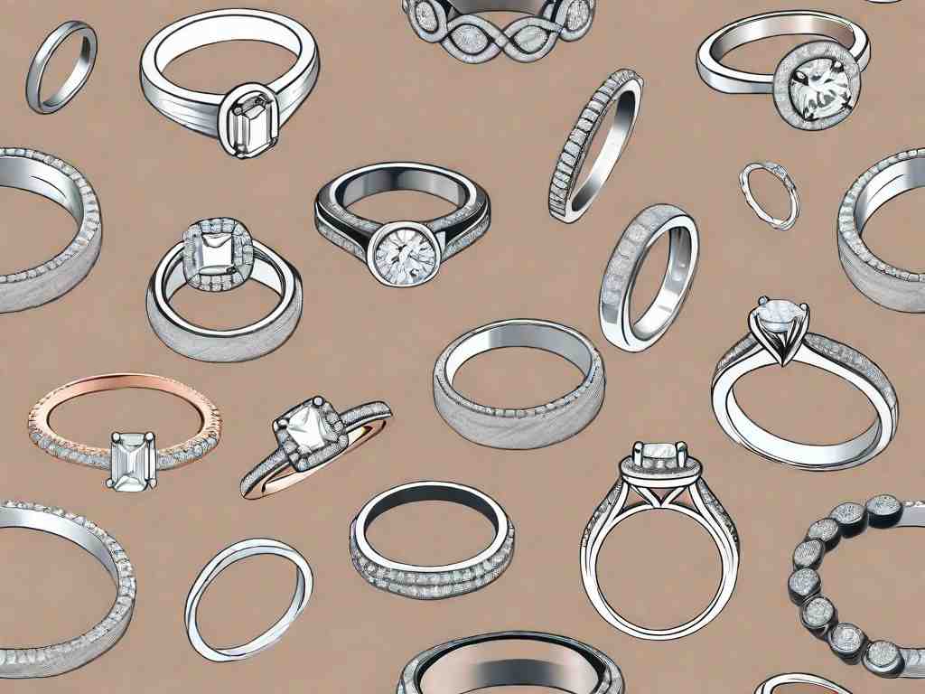 Top Wedding Bands for Halo Engagement Rings