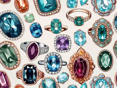 Sparkling Gemstone Rings for Your Engagement