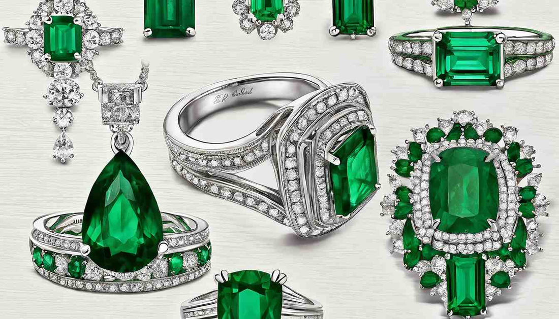 Emerald Wedding Jewelry: Adding Green Elegance to Your Day