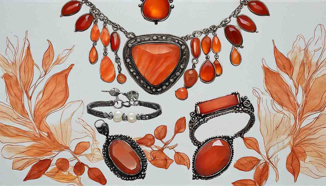 The Bold Beauty of Carnelian Gemstone Jewelry