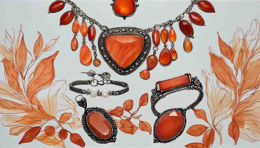The Bold Beauty of Carnelian Gemstone Jewelry