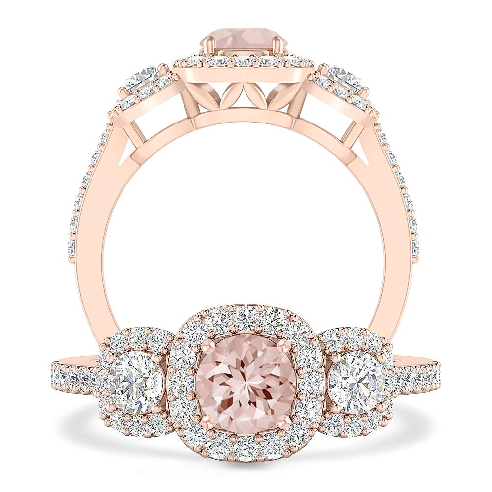 Rose Gold - Morganite