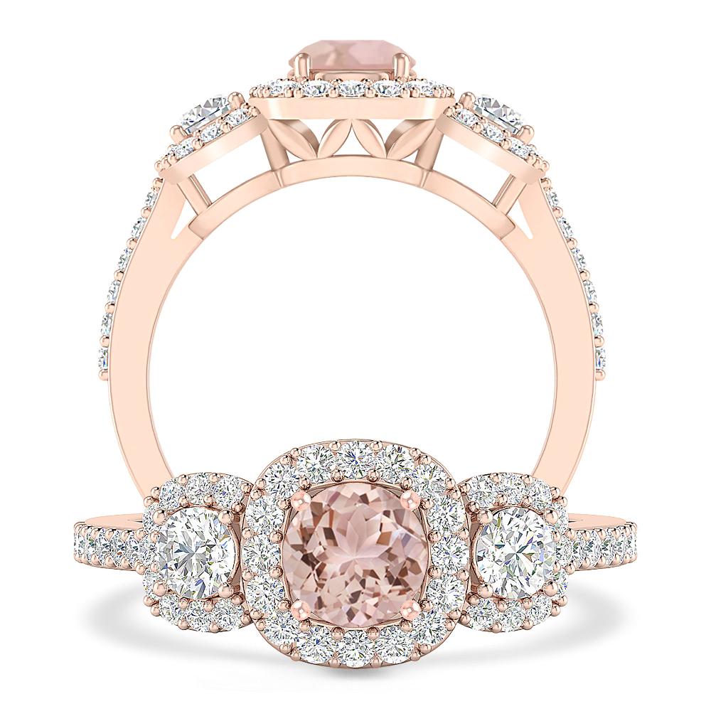 Rose Gold - Morganite