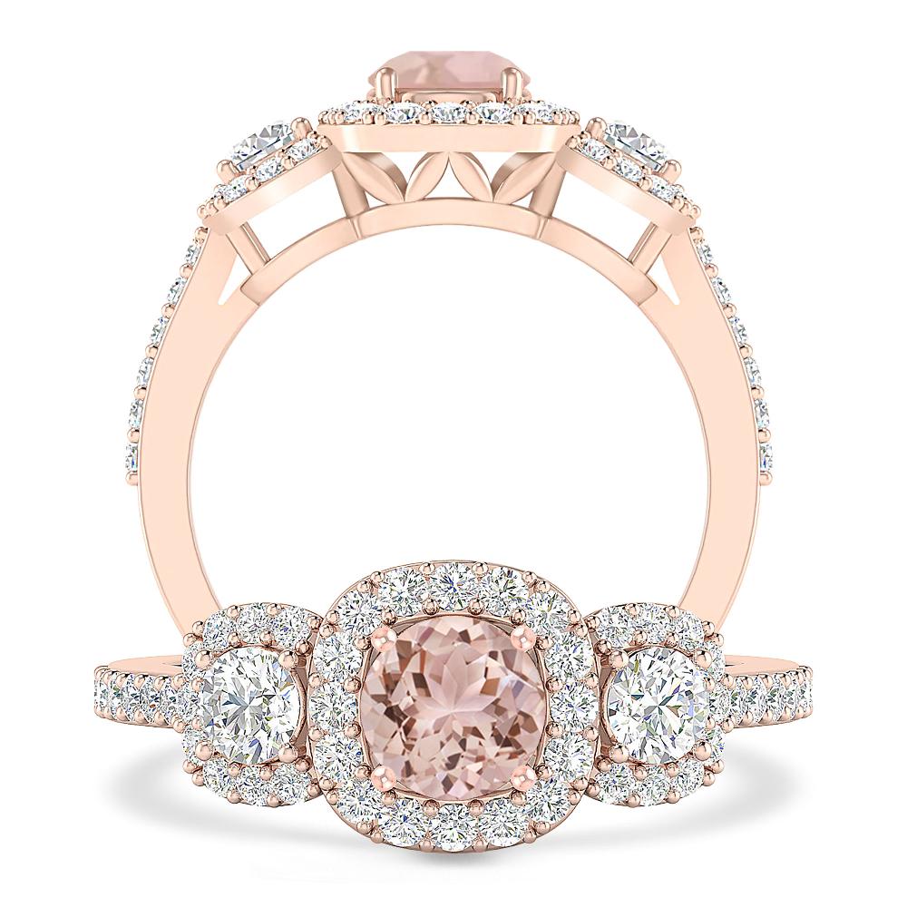 Rose Gold - Morganite