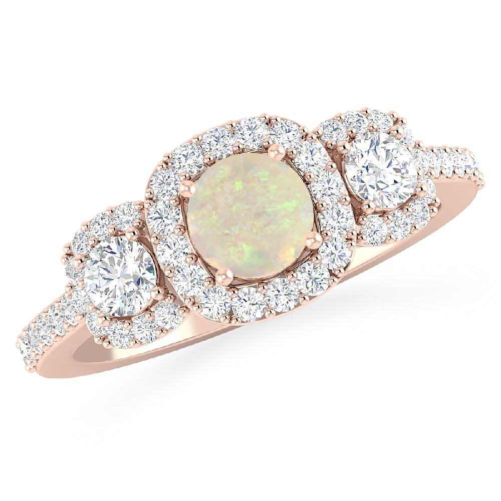 Rose Gold - Opal