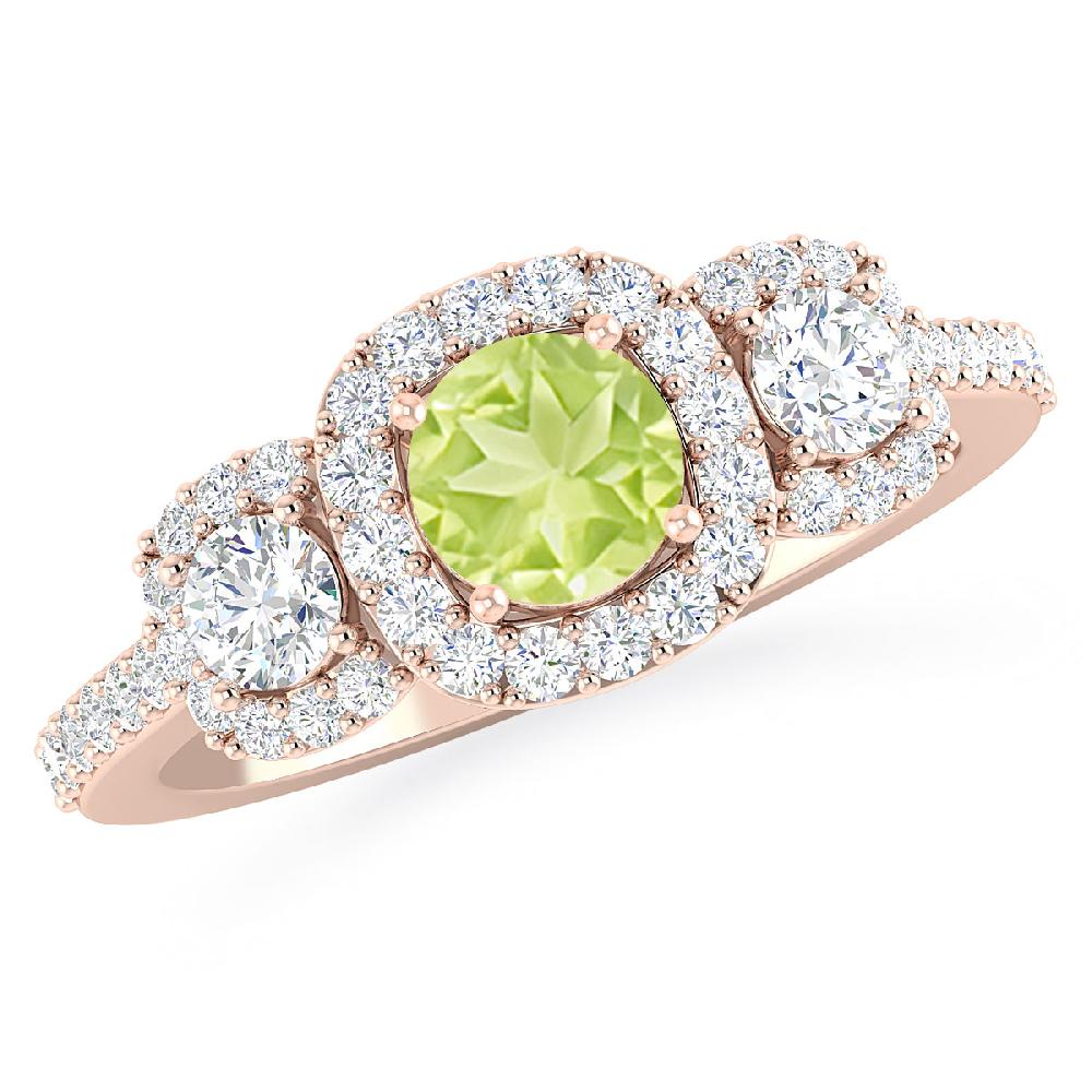 Rose Gold - Peridot