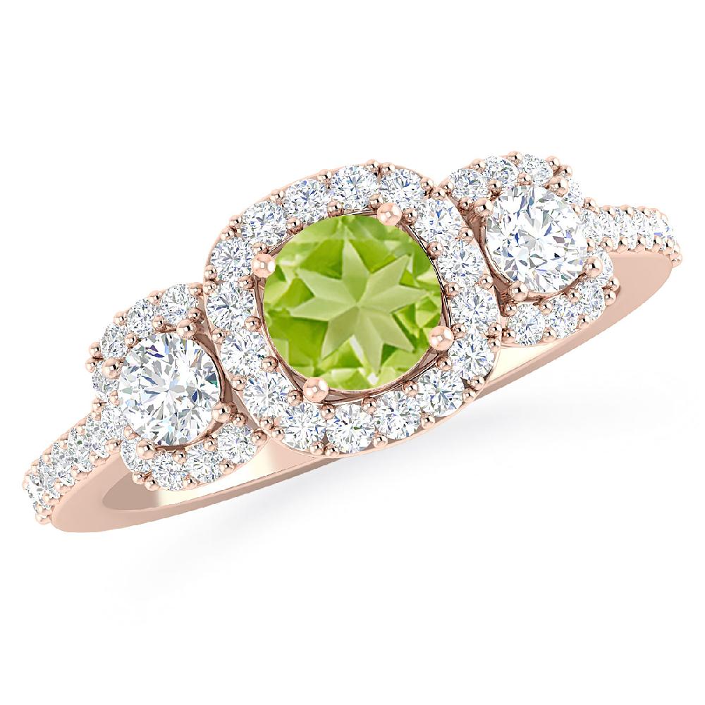 Rose Gold - Peridot