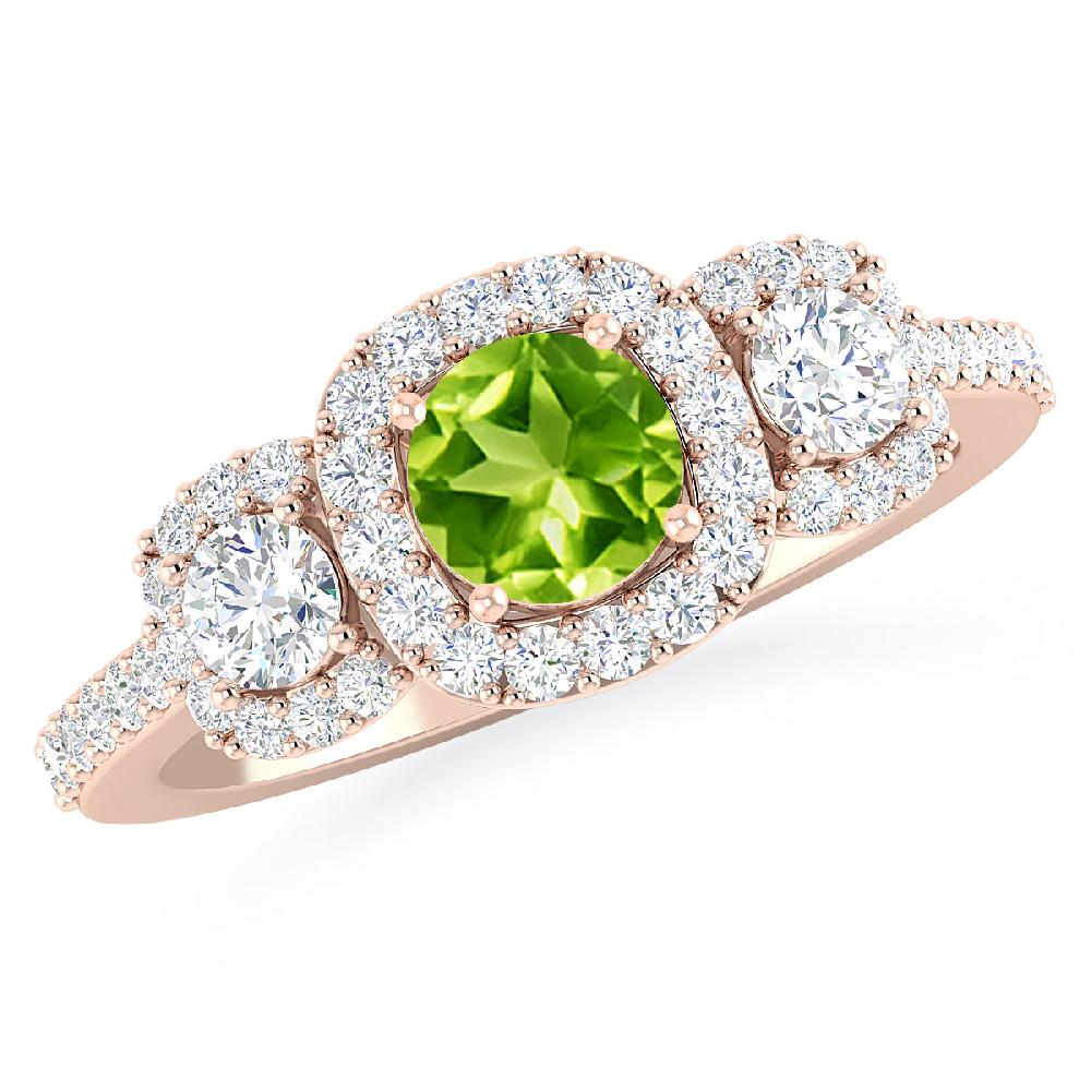 Rose Gold - Peridot