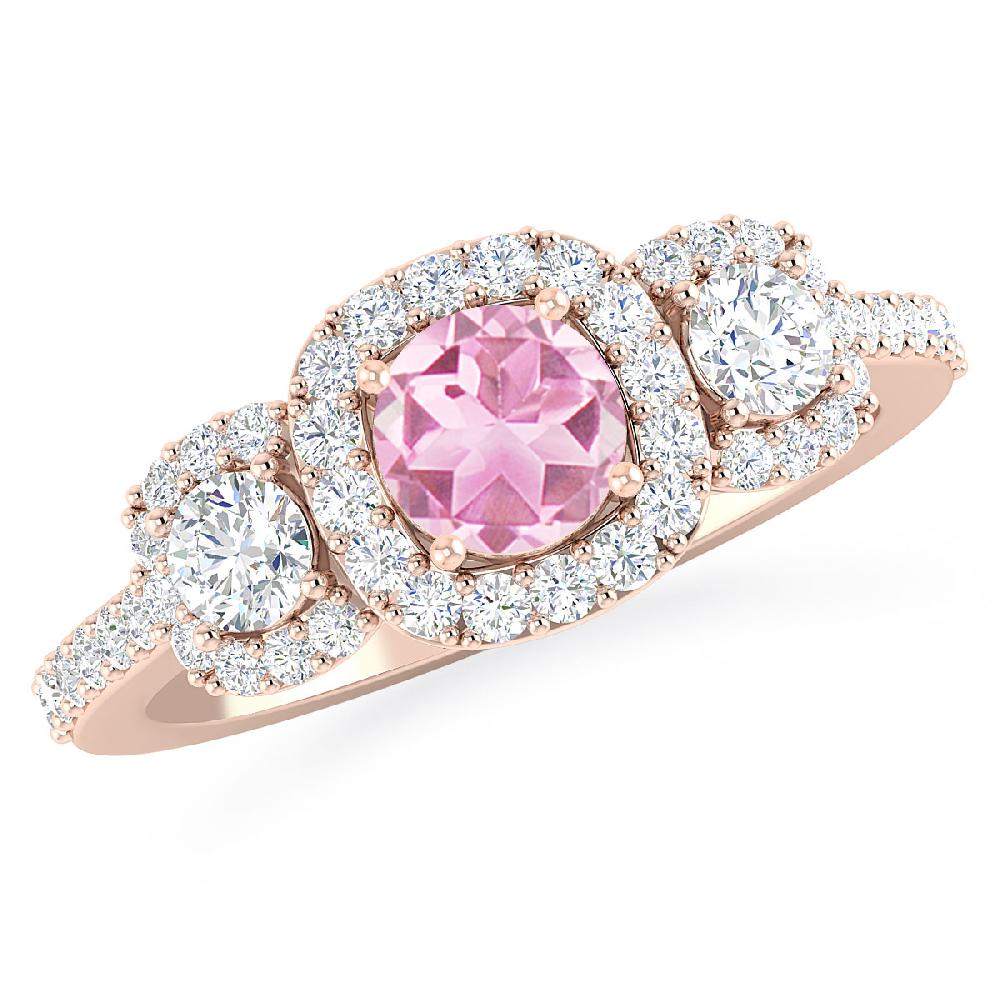 Rose Gold - Pink Tourmaline