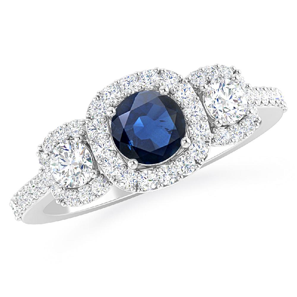 White Gold - Sapphire