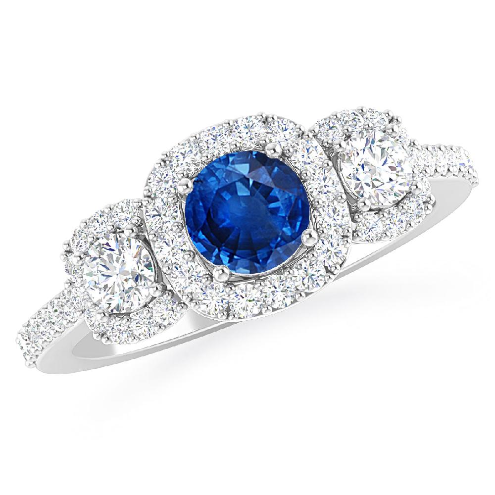 White Gold - Sapphire