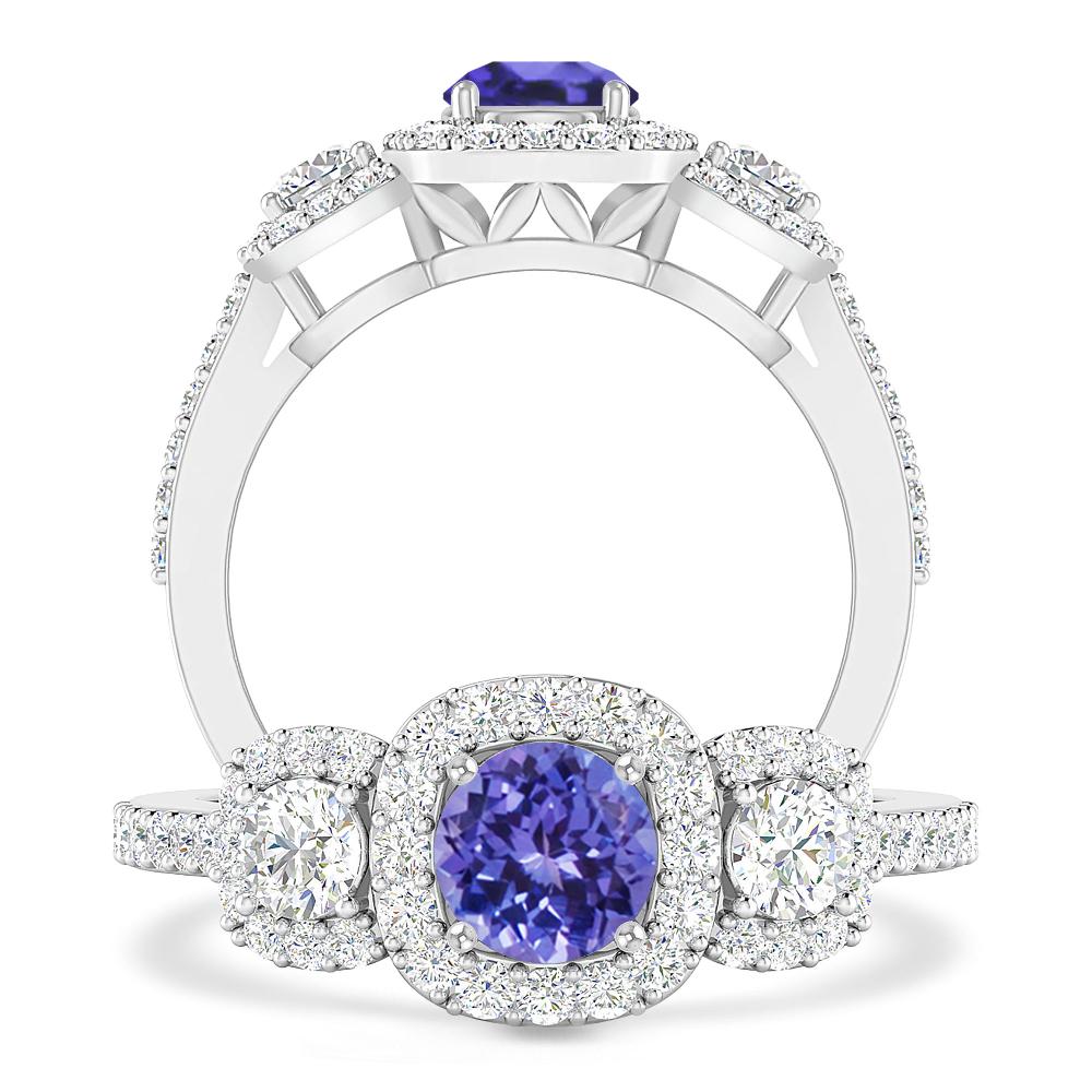 White Gold - Tanzanite