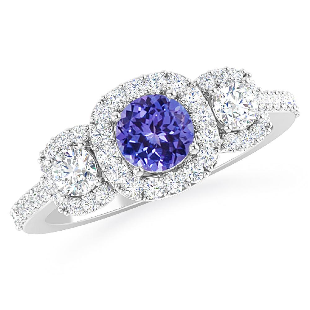 White Gold - Tanzanite