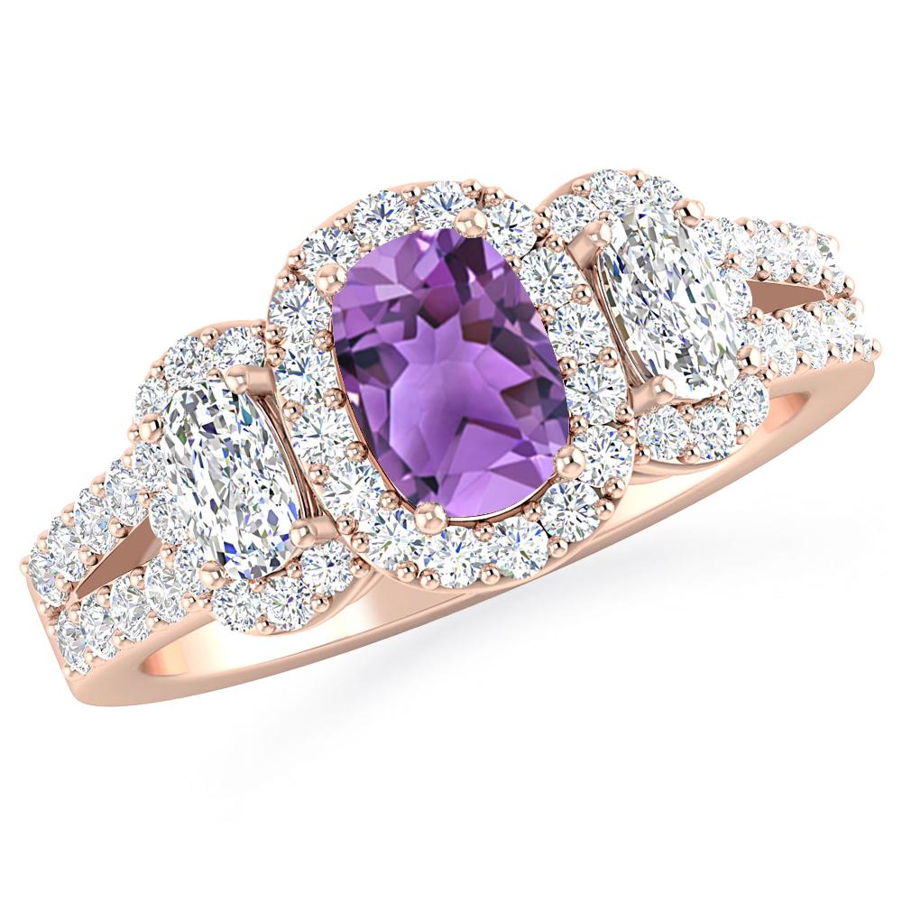 Rose Gold - Amethyst