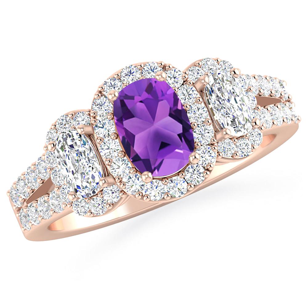 Rose Gold - Amethyst