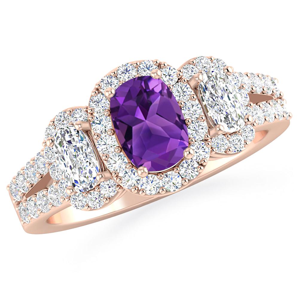 Rose Gold - Amethyst