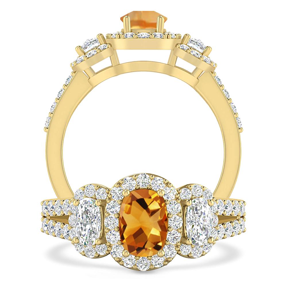 Yellow Gold - Citrine