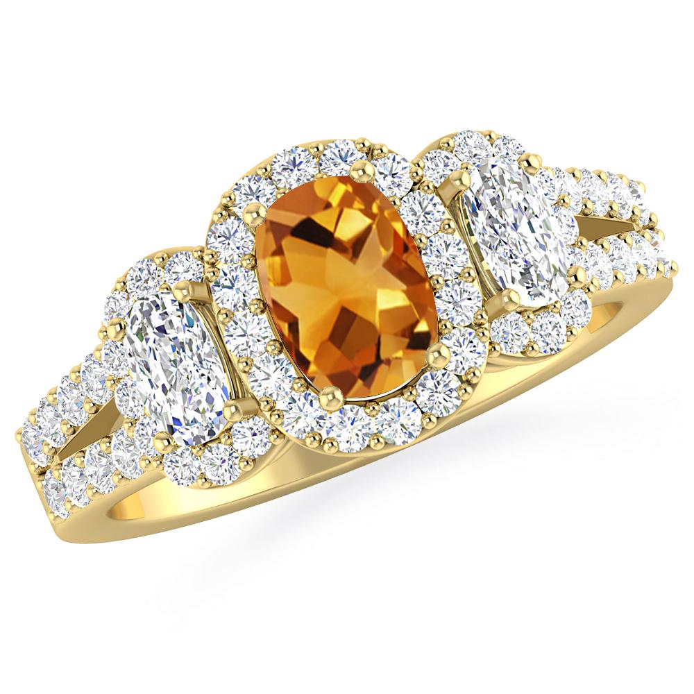 Yellow Gold - Citrine