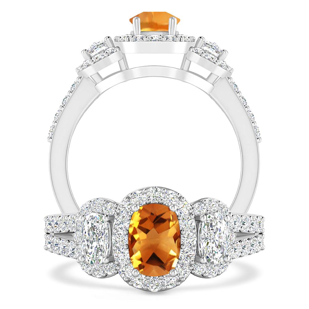 White Gold - Citrine