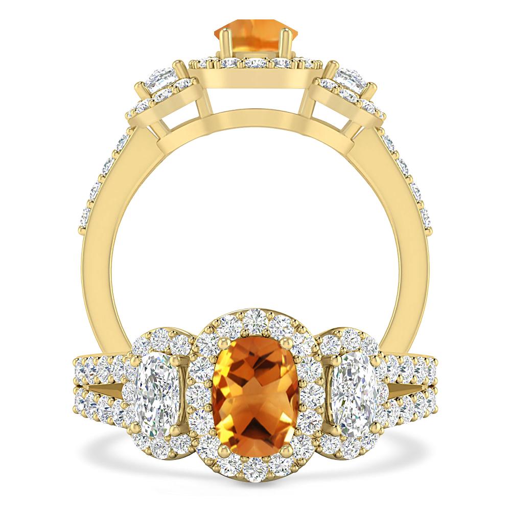 Yellow Gold - Citrine