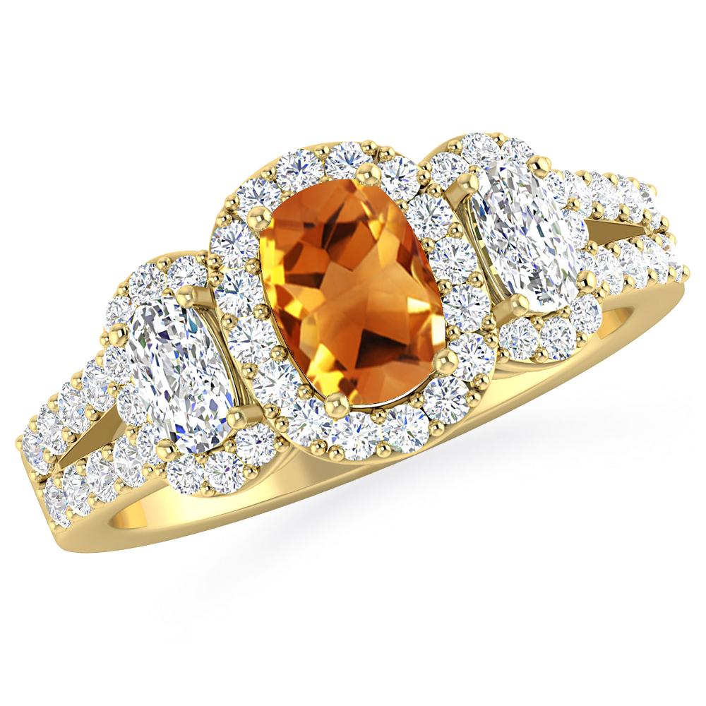 Yellow Gold - Citrine